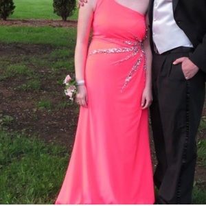 Pink Prom Dress.